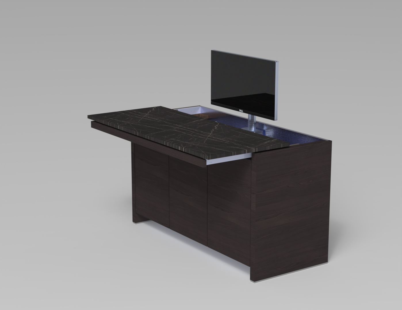 Premium Slideboard with electronic lift