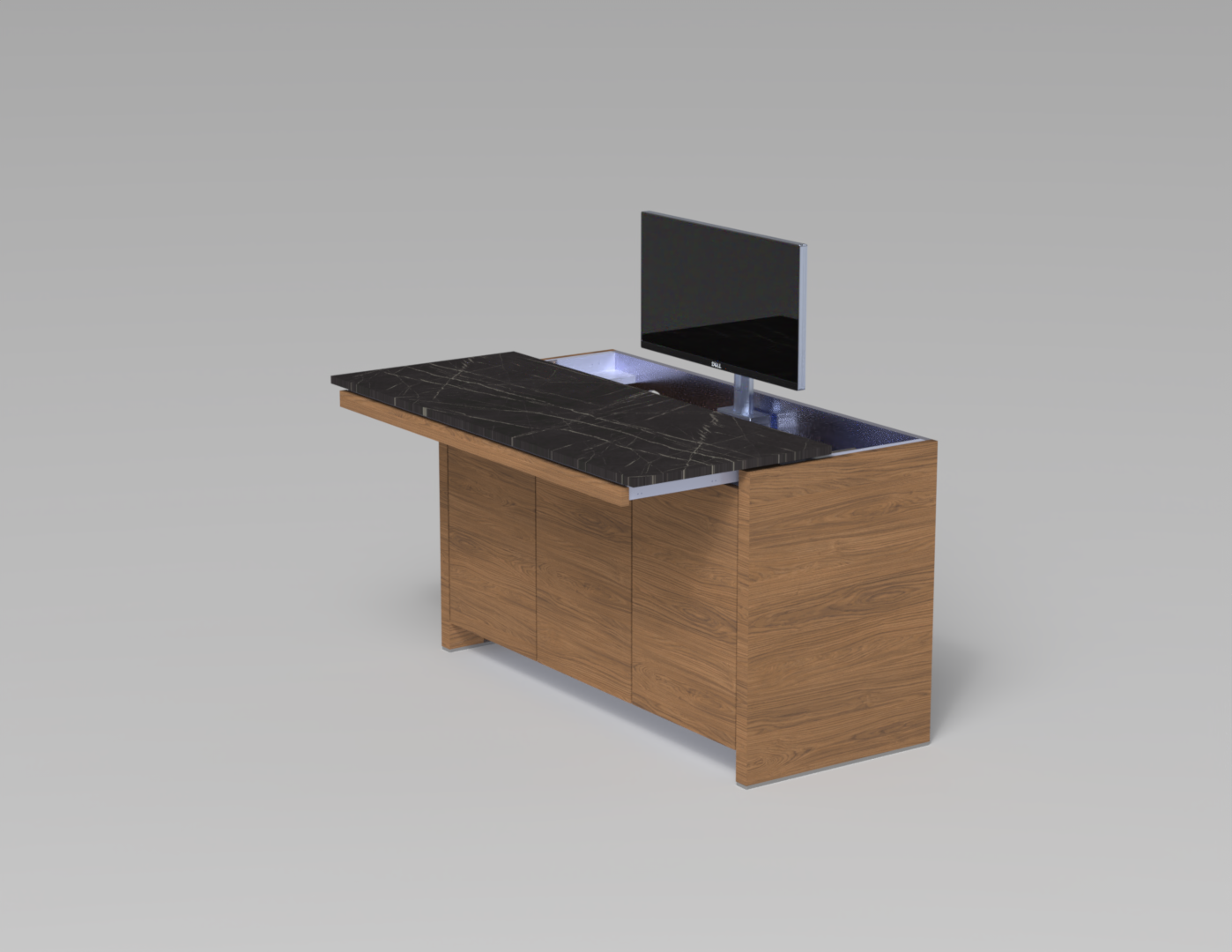 Premium Slideboard with electronic lift