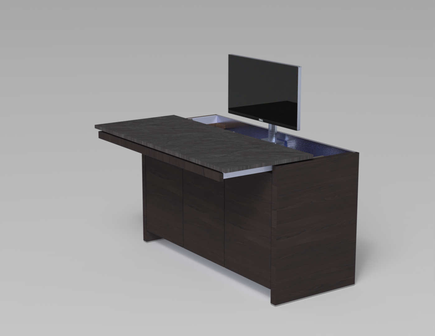 Premium Slideboard with electronic lift