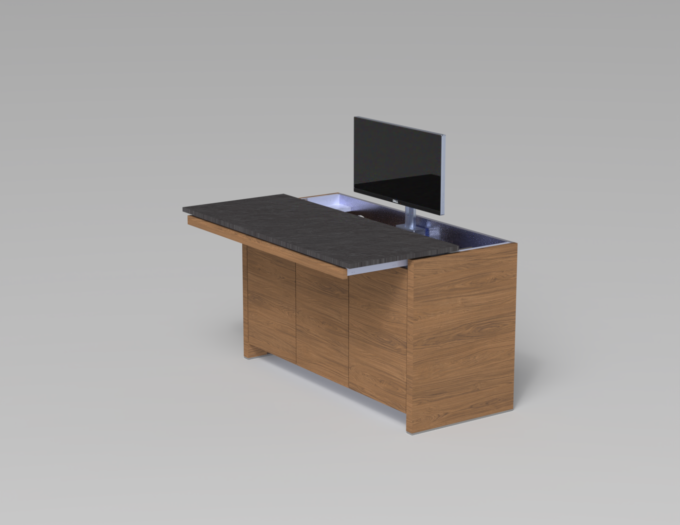 Premium Slideboard with electronic lift