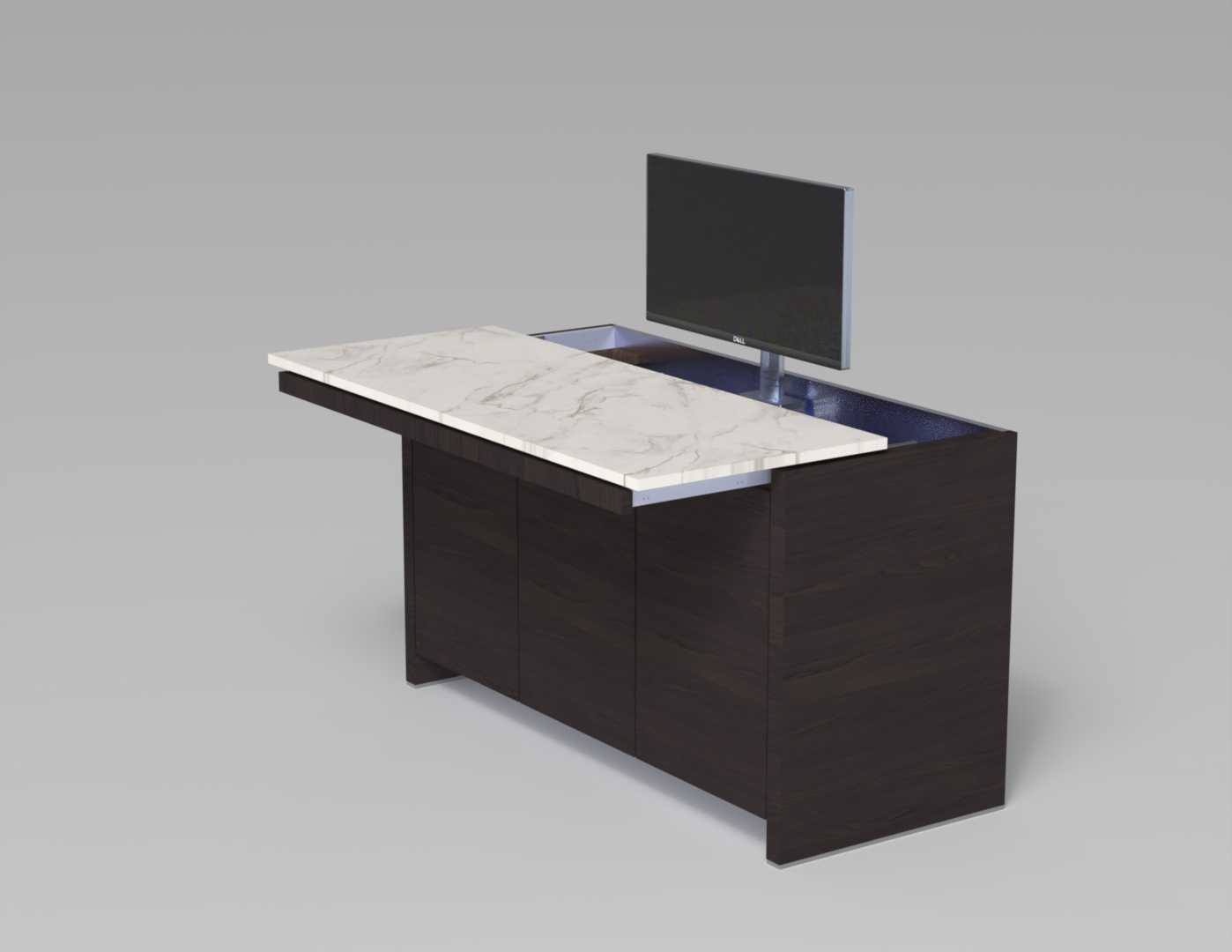 Premium Slideboard with electronic lift